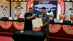 Paripurna, DPRD dan Bupati Nganjuk Tanda Tangani Nota Kesepakatan KUA-PPAS Perubahan APBD 2026