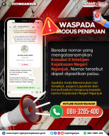 Waspada Penipuan.! Pencatut Nama Pejabat Kejari Nganjuk Gentayangan Incar Korban