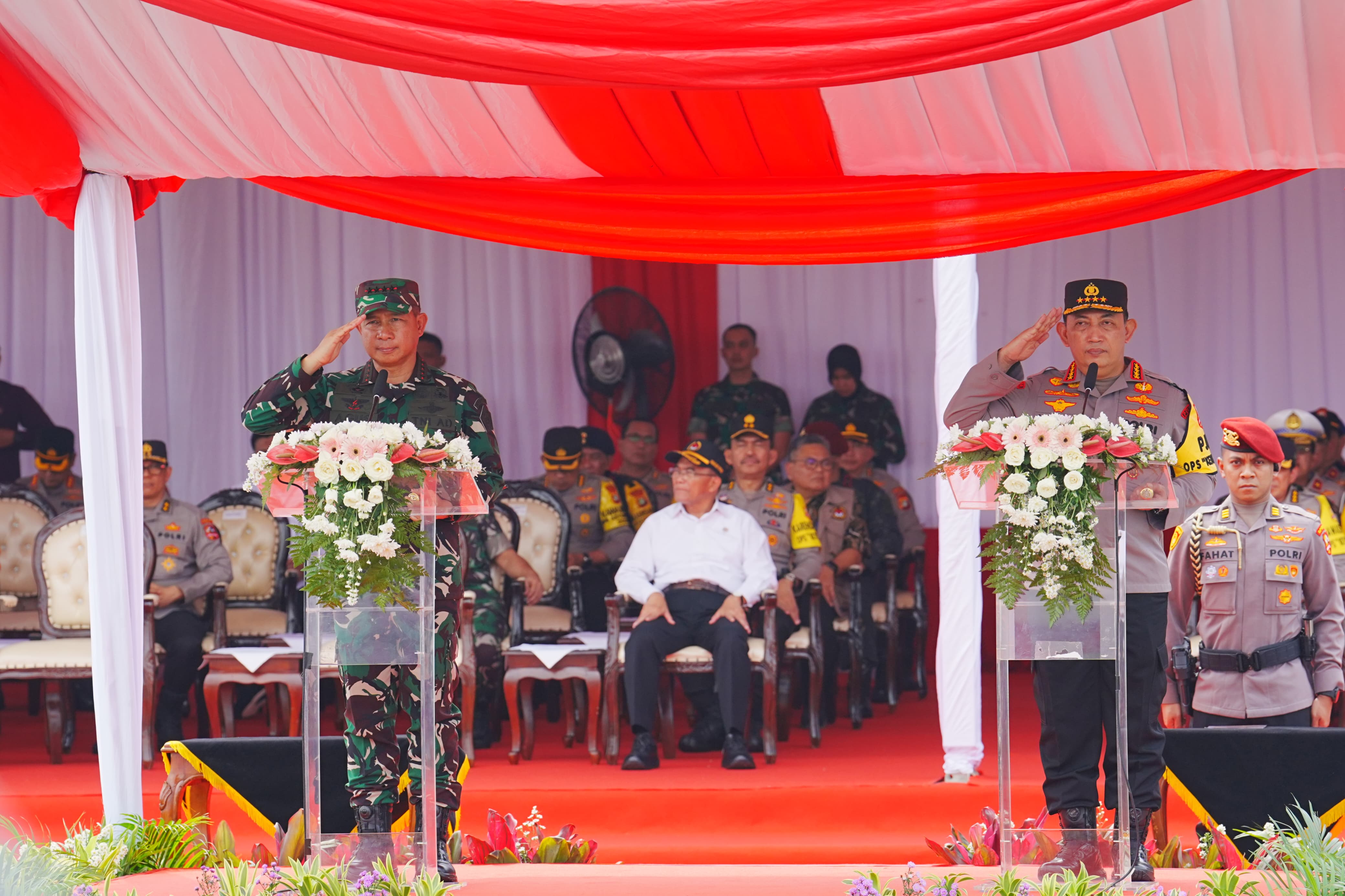 Apel Gelar Pasukan Ops Ketupat, Kapolri Ungkap Upaya-Strategi Wujudkan Mudik yang Aman dan Nyaman