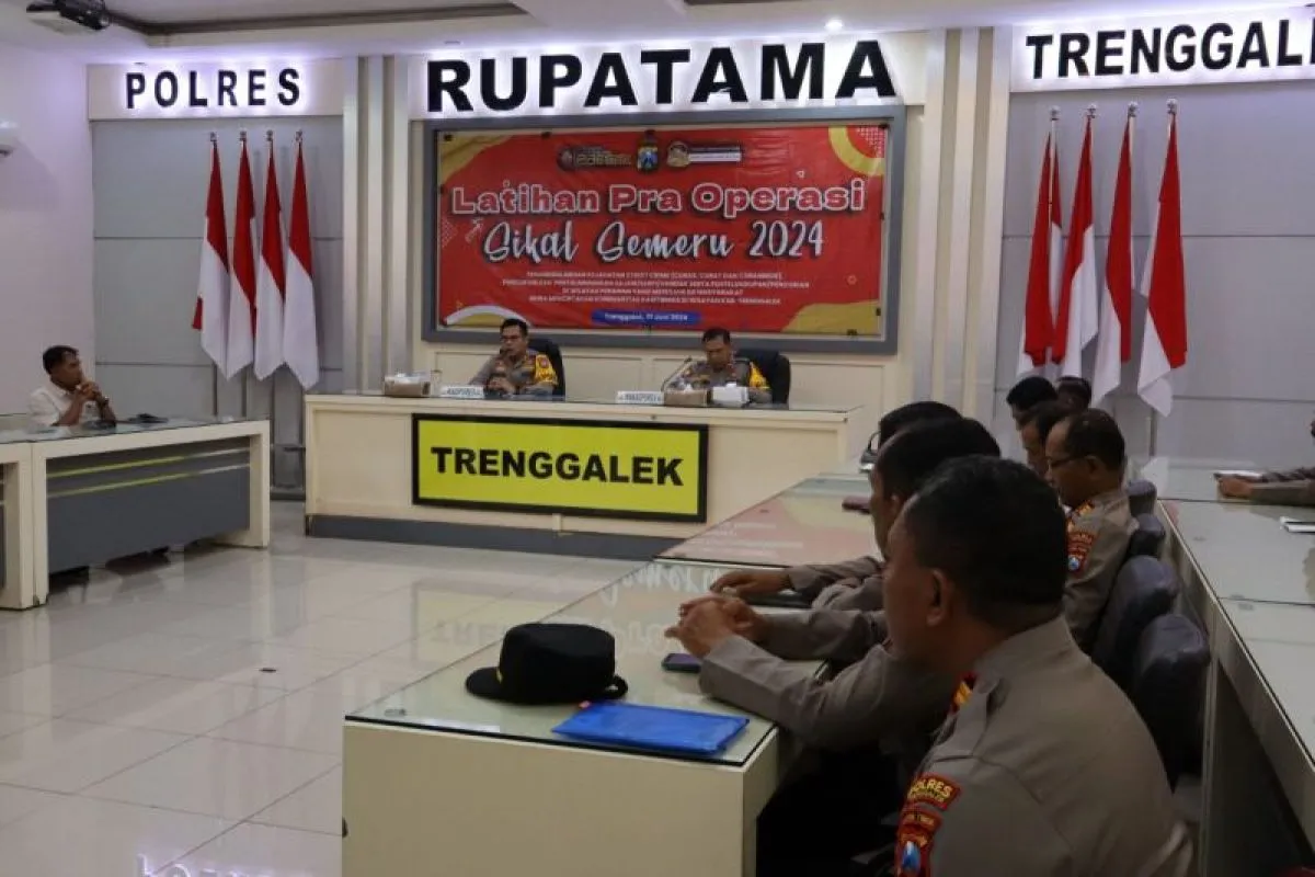 Polres Trenggalek bentuk empat satgas Cegah kriminalitas