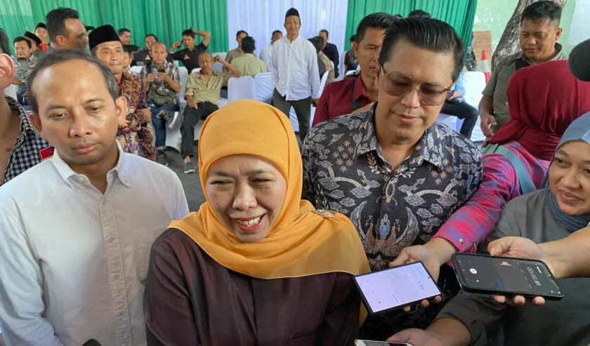 Khofifah Akui PDIP Tak Pernah Sodorkan Kader untuk Cawagub Jatim