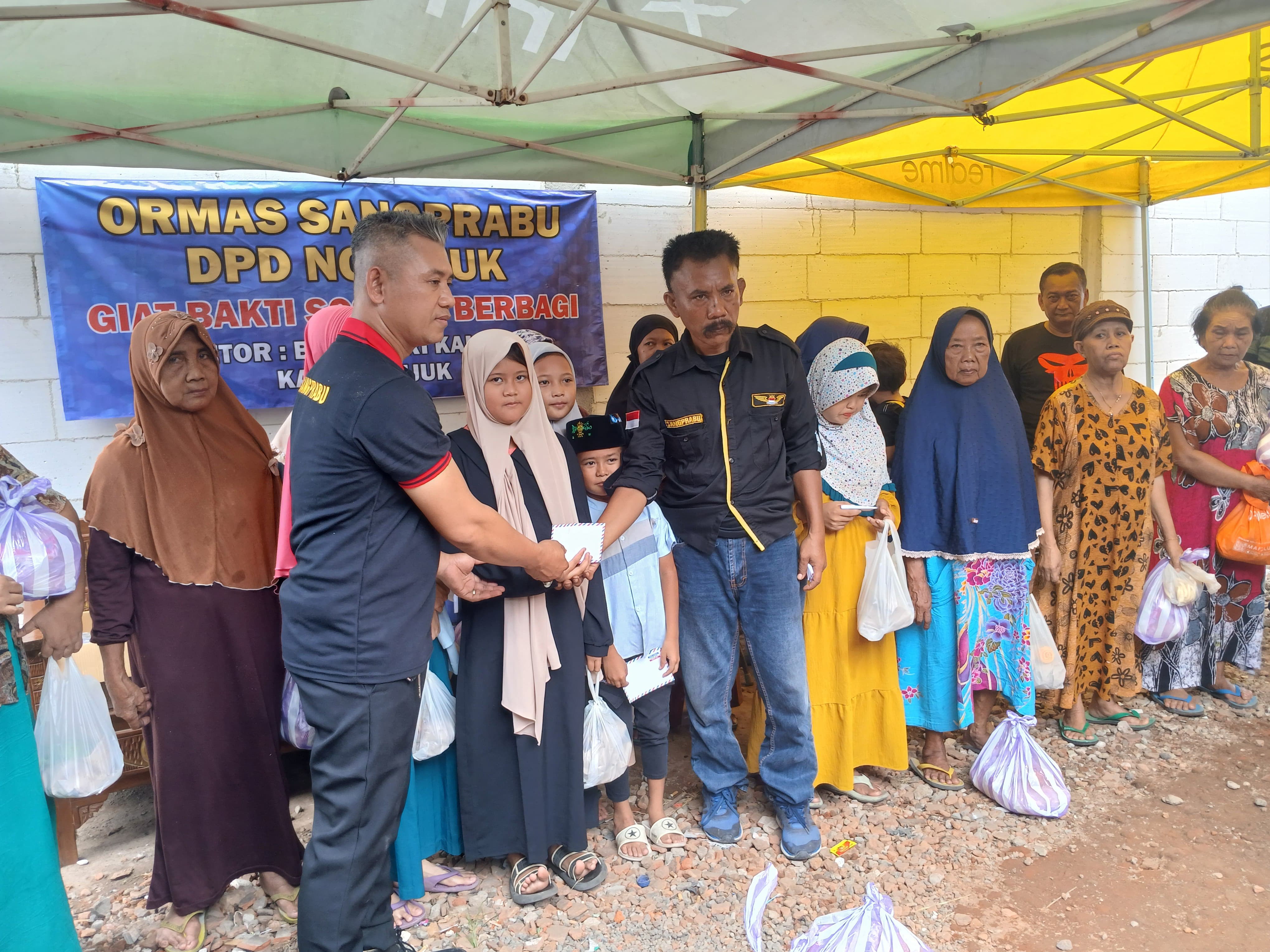 Seni REOG Jaranan Hiasi HUT Sangprabu ke 6 Giat Santunan Tumpengan di kantor DPD