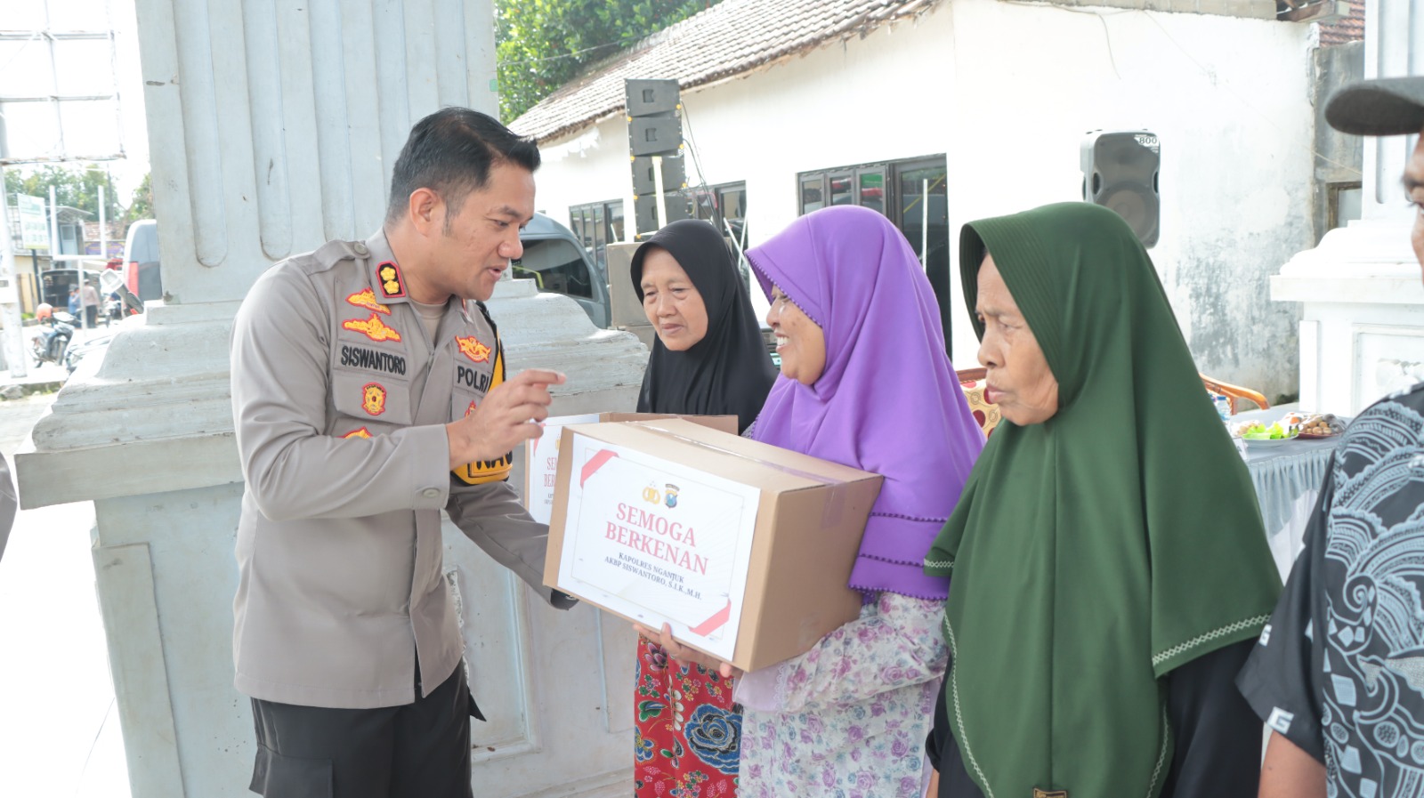 Jaga Keamanan Wilayah, Polres Nganjuk Bersama Forkopimcam Jatikalen Gelar Silaturahmi Kamtibma