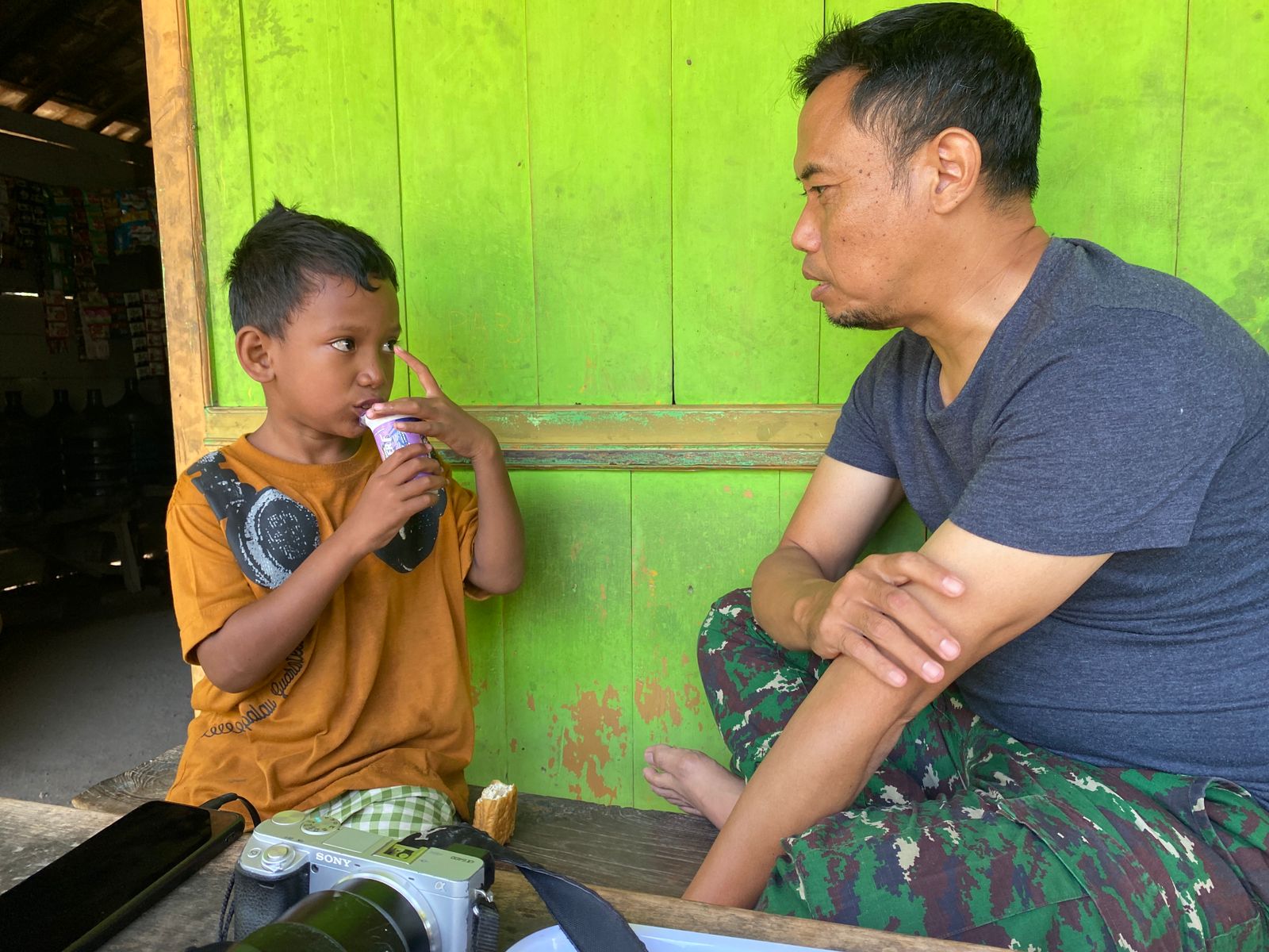 TMMD Jadi Motivasi Alif Ingin Jadi Pilot Pesawat Tempur