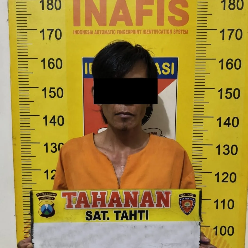 Pengedar Sabu di Dampit Diamankan Satresnarkoba Polres Malang, Tiga Paket Disita