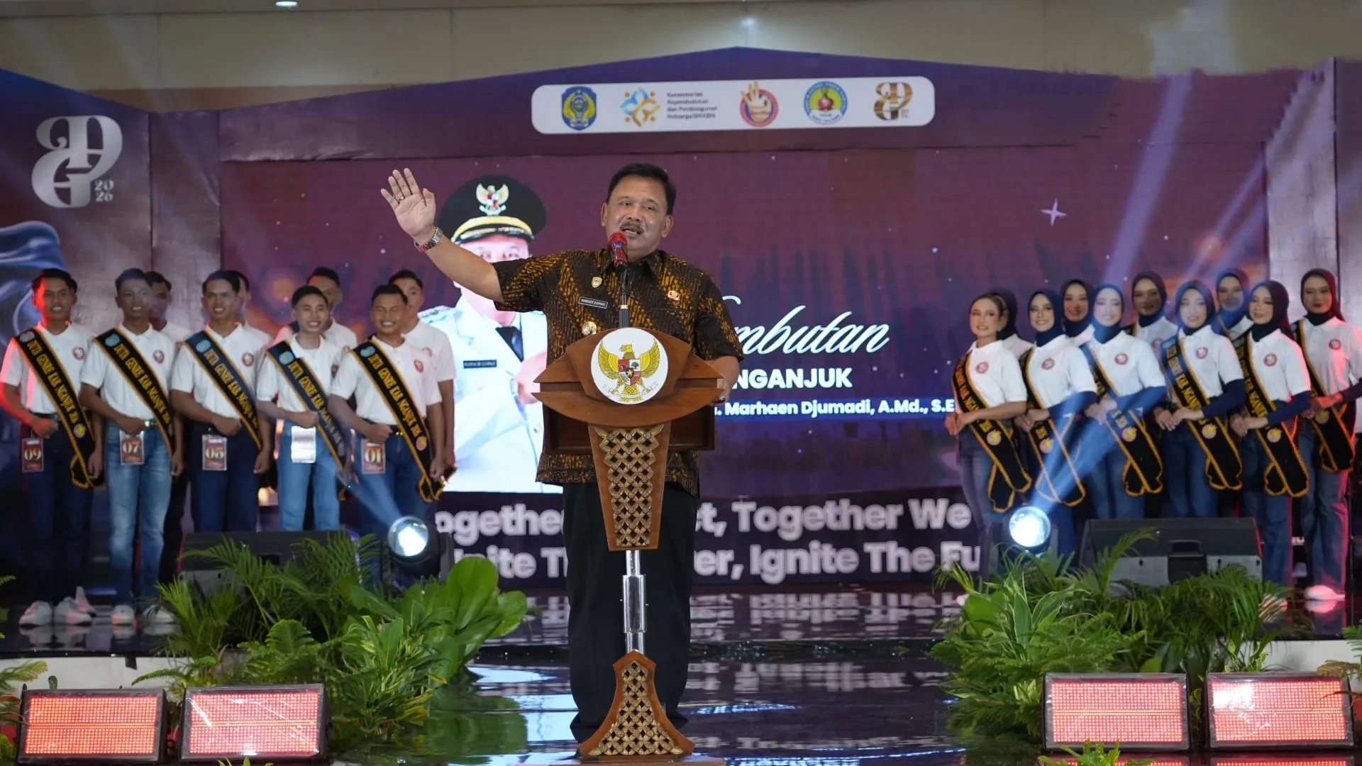 Buka Grand Final Duta Genre, Kang Marhaen : Jangan Cuma Lihat Fisik, Utamakan Kecerdasan