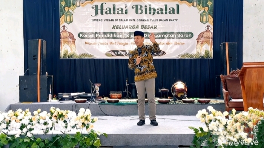 Suasana Hangat di Bulan Syawal, Disdik Nganjuk Gelar Halal Bi Halal Bersama Korwil Baron  