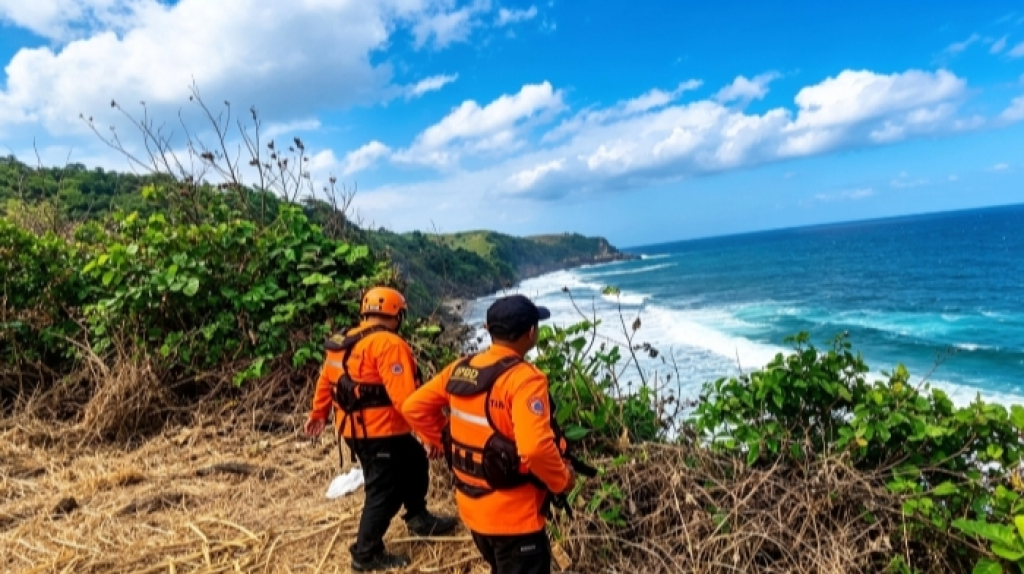 Radius Pencarian Santriwati yang Terseret Ombak di Pantai Pangi Blitar Diperluas hingga 5 KM