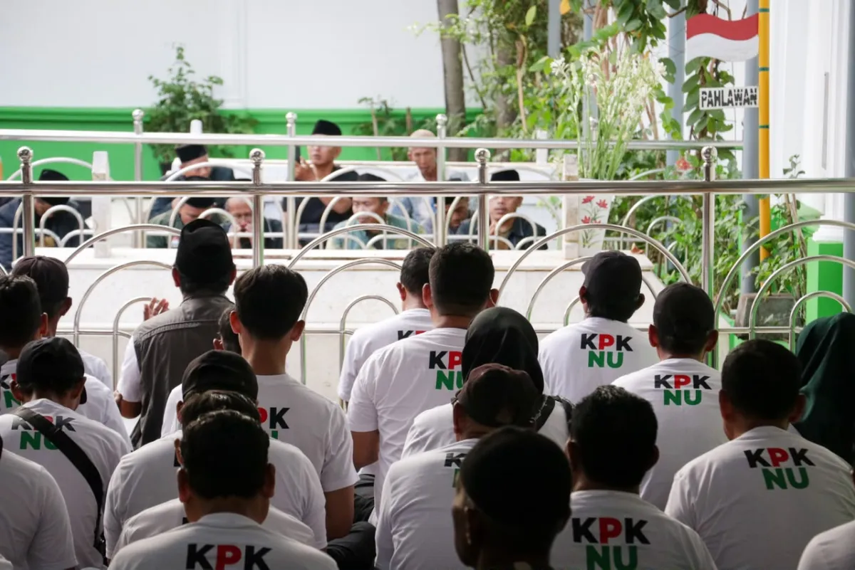 Babak Baru Internal NU, Bela Yai Tain, Belasan Nahdliyin Deklarasi "KPK NU" di Makam Mbah Wahab