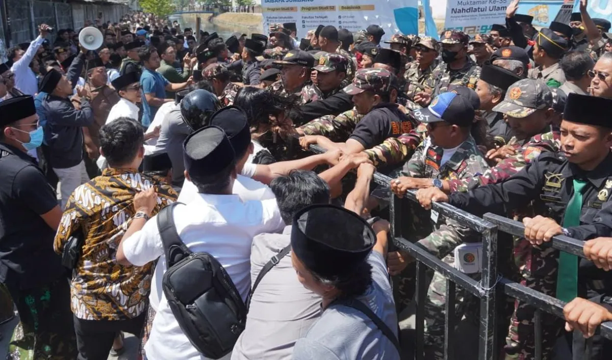 Keributan di Muktamar NU, Panitia Ungkap Pemicu Kericuhan di Tambakberas