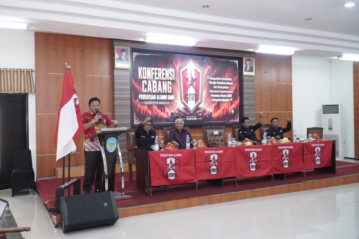 Kang Marhaen Buka Konfercab II, Duet Lukman-Dian Pimpin PA-GMNI Nganjuk, Fokus Konsolidasi dan Kontribusi Daerah