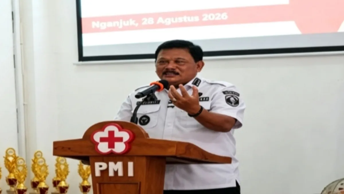 Bupati Marhaen Minta PMI Nganjuk Lakukan Regenerasi dan Taati AD/ART di Muskab XIX