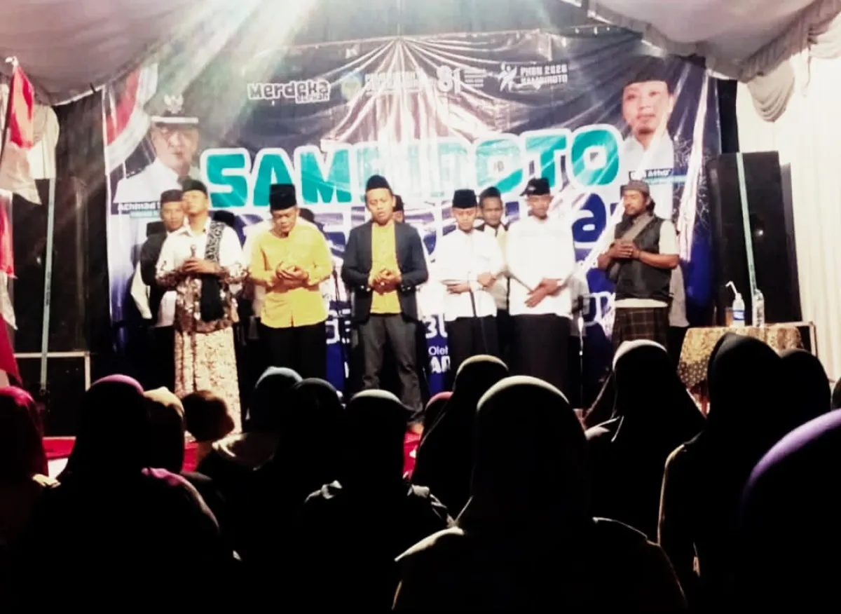 Gema Sholawat dan Budaya di Sambiroto, Cara Pemdes Rayakan HUT ke-81 RI