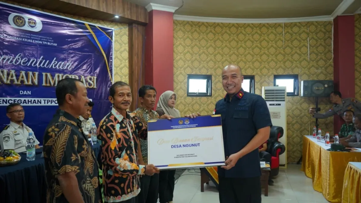Bentengi Warga dari Tindak TPPO, Imigrasi Blitar Perluas Program Desa Binaan hingga ke Akar Rumput