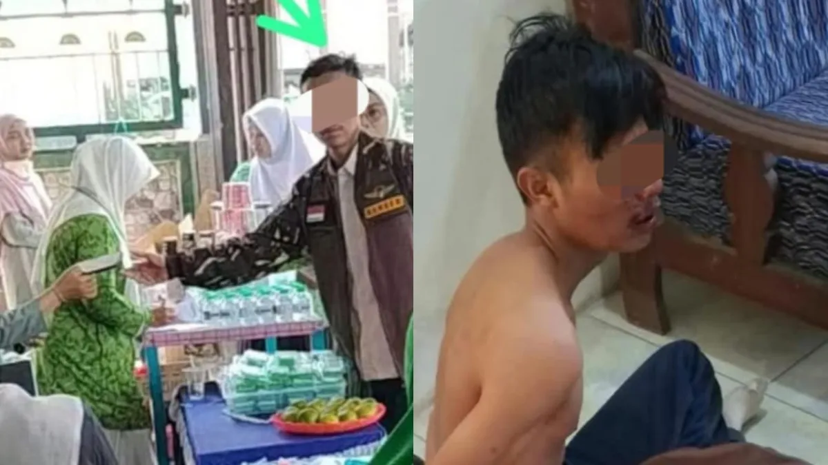 Nekat Gasak HP di Posko Muktamar NU, Pria di Jombang Ini Coba Kelabui Warga Pakai Atribut Banser