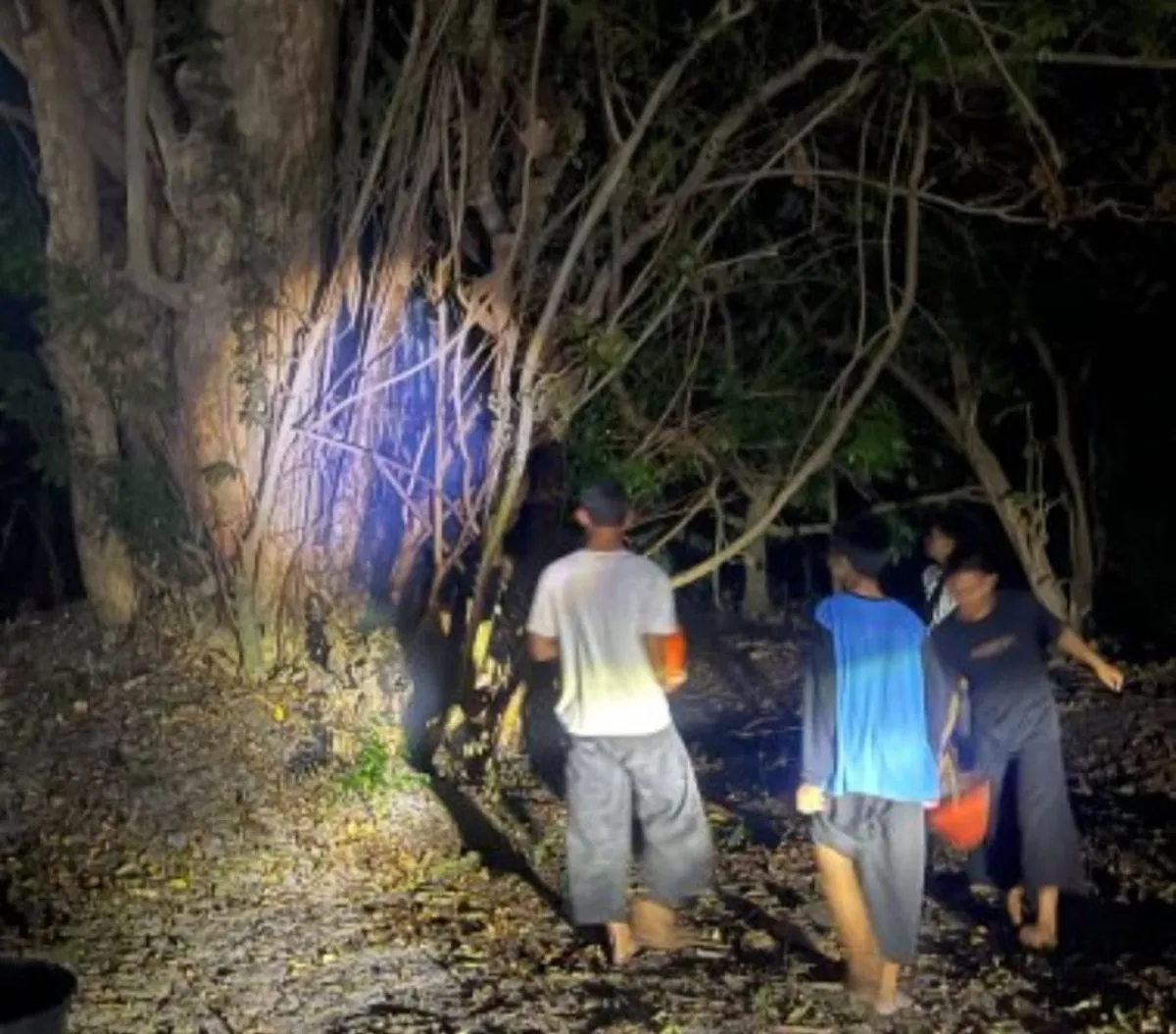 Geger Punden Keramat Karangsemi Terbakar, Tim Damkarmat Nganjuk Siaga 1 Berjibaku Padamkan Api
