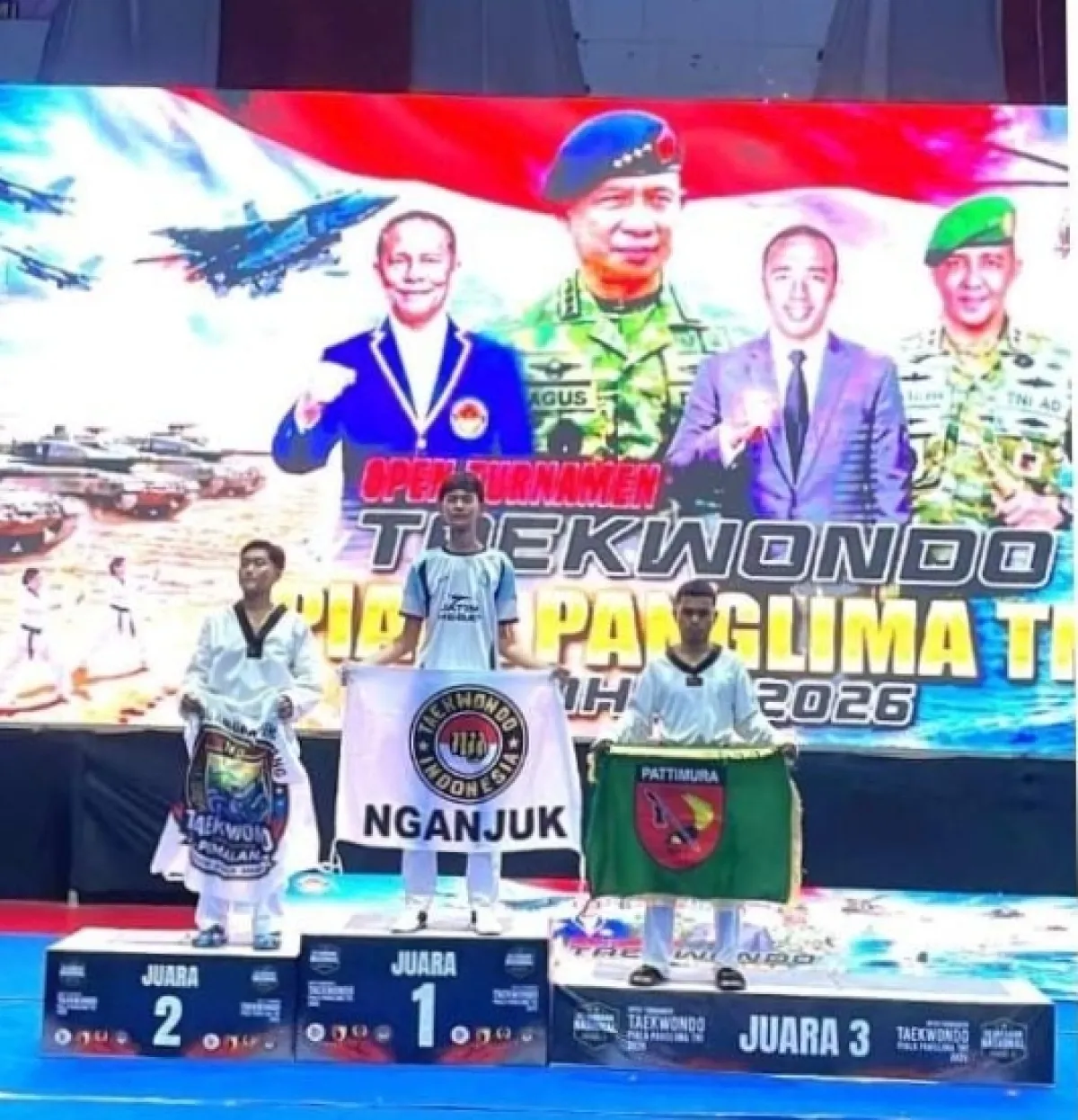 Davin Nauffa Ladhi, Siswa SMAM 1 Nganjuk Raih Juara 1 Kejarnas Taekwondo Piala Panglima TNI 2026