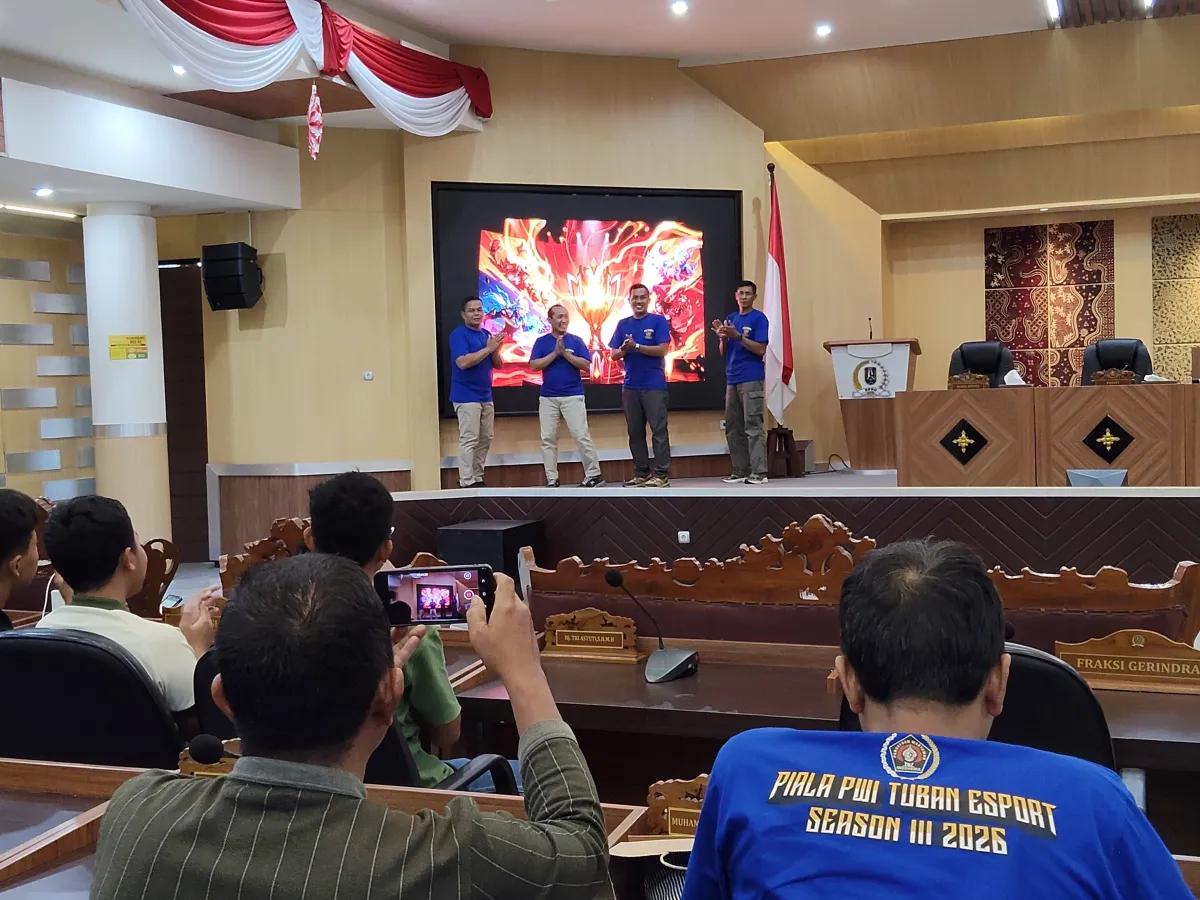 Ketua DPRD Tuban Dukung Piala PWI Esport Season III 2026, Dorong Lahirnya Atlet Berprestasi