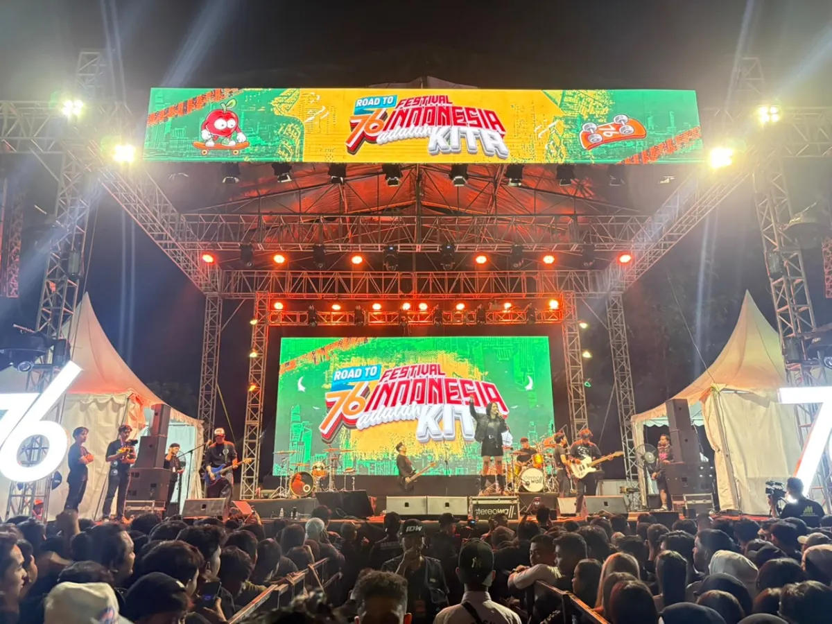 Hadirkan Rebellion Rose hingga Stereo Wall, Road to Festival 76 Sukses Sedot 9 Ribu Pengunjung di Jombang