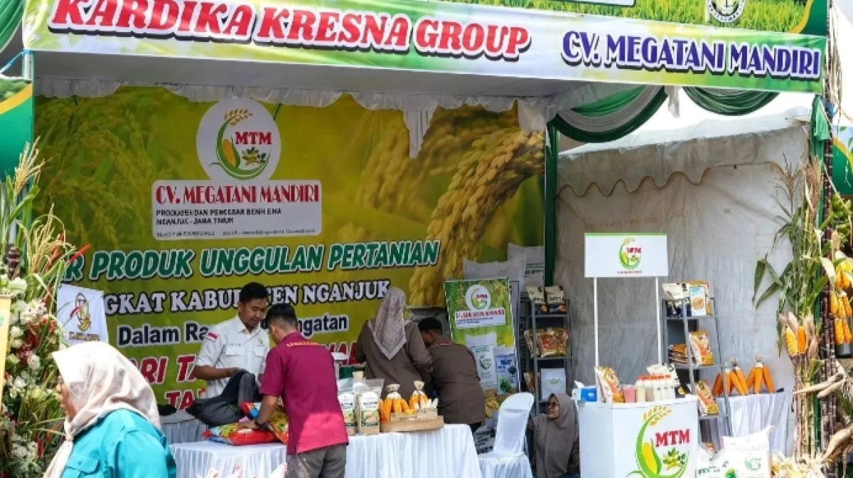 Geliat Pertanian Nganjuk, Pameran Produk Unggulan 20 Kecamatan untuk Dongkrak Ekonomi Petani