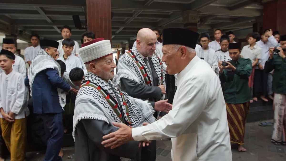 Tokoh Ulama Palestina Berkumpul di Tebuireng, Gus Kikin Tegaskan Komitmen Kemanusiaan