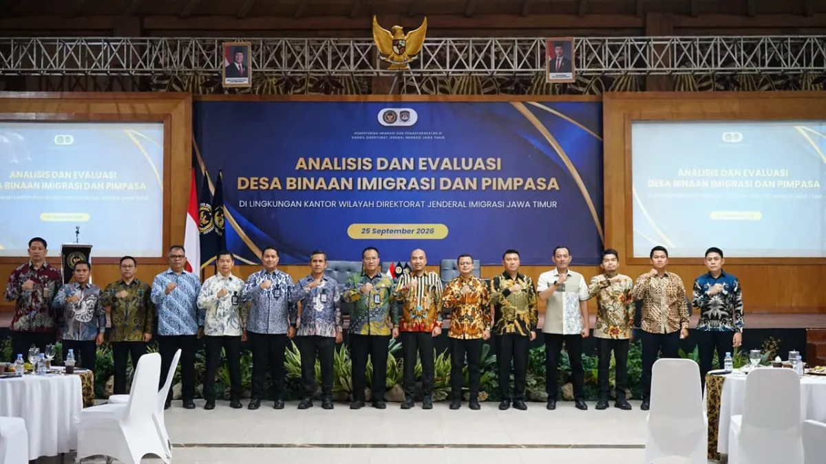 Imigrasi Jatim Jadikan Desa Sebagai Garda Terdepan Mencegah Perdagangan Orang