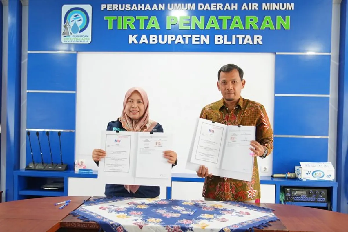 Sinergi KAI Daop 7 Madiun dan Perumda Tirta Penataran, Perkuat Keselamatan Jalur Kereta dan Layanan Air Bersih Blitar