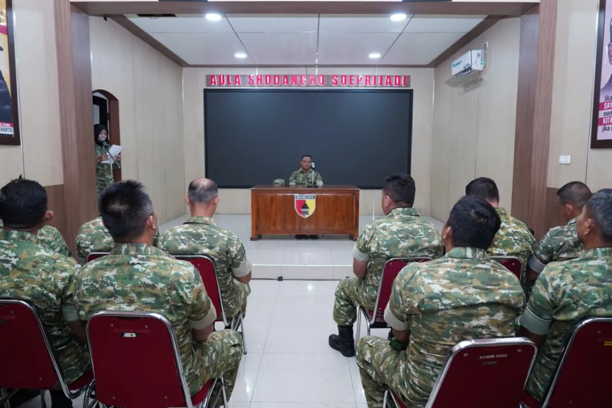 47 Prajurit Kodim Blitar Resmi Pindah Satuan, Kasdim: Jalankan Tugas dengan Loyalitas Tanpa Batas
