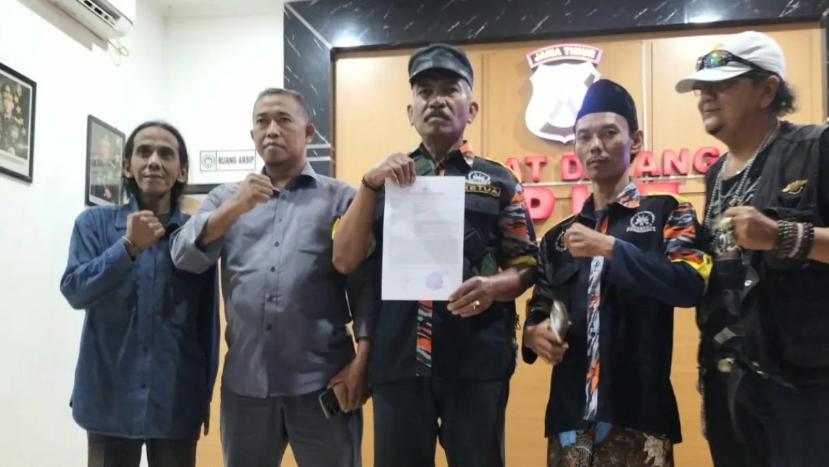 Diancam dan Dimaki Saat Mediasi, Ketua LSM GMBI Nganjuk Polisikan 3 Perangkat Desa