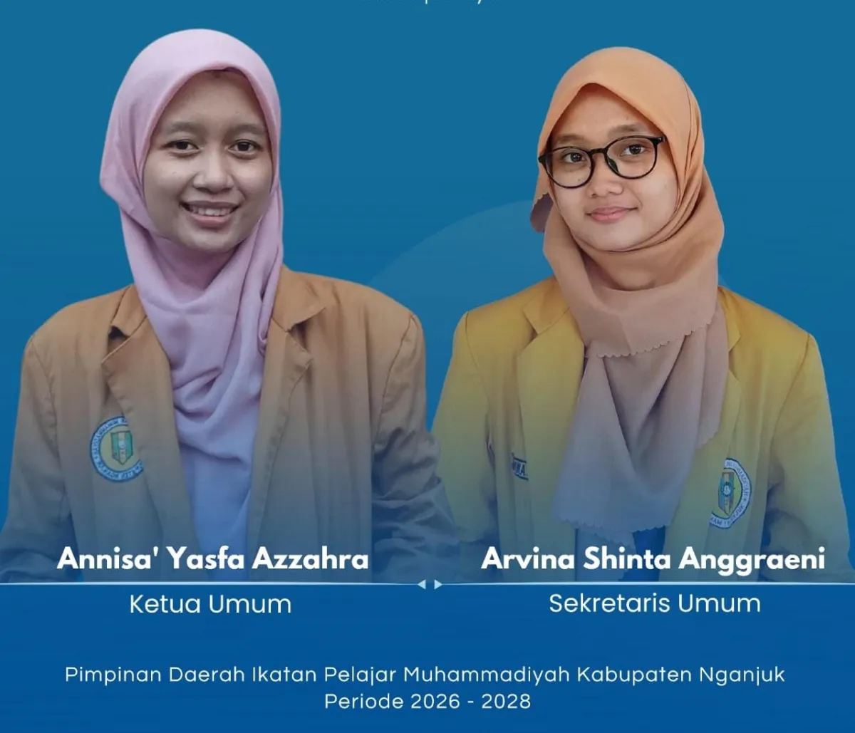 Duo Srikandi Pimpin PD IPM Nganjuk 2026–2028, ICMI Dorong Pelajar Progresif dan Melek Digital