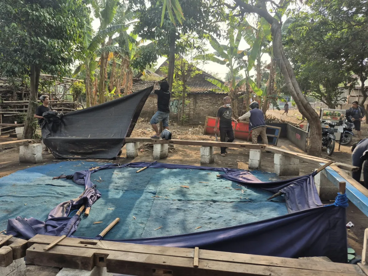 Resmob Polres Nganjuk Bongkar Arena Sabung Ayam di Sumengko dan Jatirejo