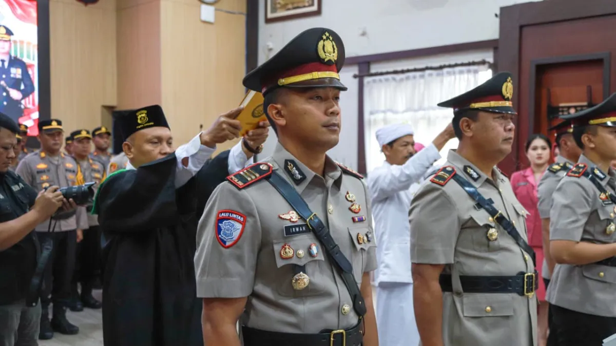 Rotasi Jabatan di Polres Jombang, Dua Kapolsek dan Kasi Humas Resmi Berganti