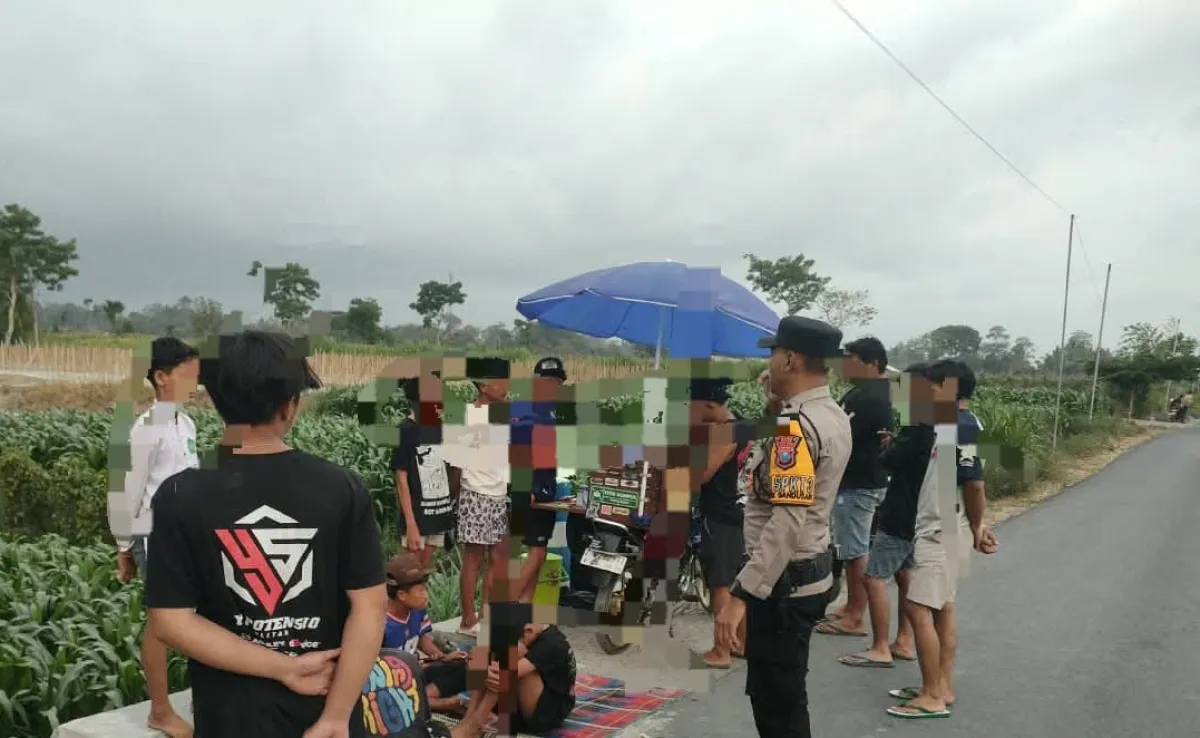 Nekat Balap Liar dan Pasang Knalpot Brong, Remaja di Blitar Kocar-kacir Disergap Polisi
