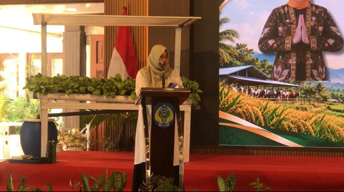 Dispertan Nganjuk Gelar "Santri Tani" di Peringatan HSN 2026, Bekali Ponpes Kemandirian Pangan Melalui Hidroponik