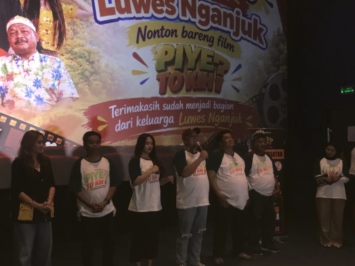 Mukidi Bawa Nama Nganjuk ke Layar Lebar, Film Piye To Kih? Gelar Roadshow