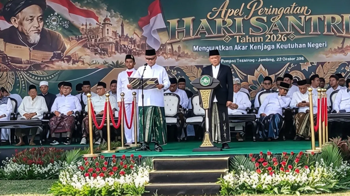 PBNU dan Ribuan Santri Tebuireng Peringati HSN 2026, Gemakan Kembali Semangat Resolusi Jihad