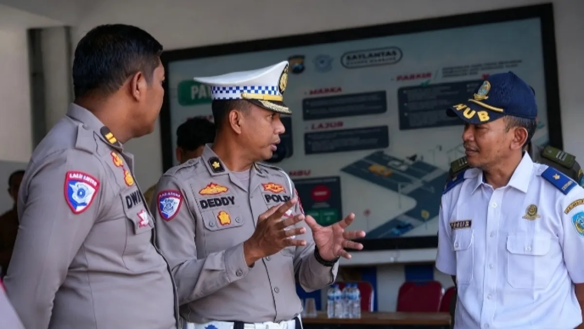 Sinergi Lintas Sektor, Polda Jatim Evaluasi Kawasan Tertib Lalu Lintas di Nganjuk