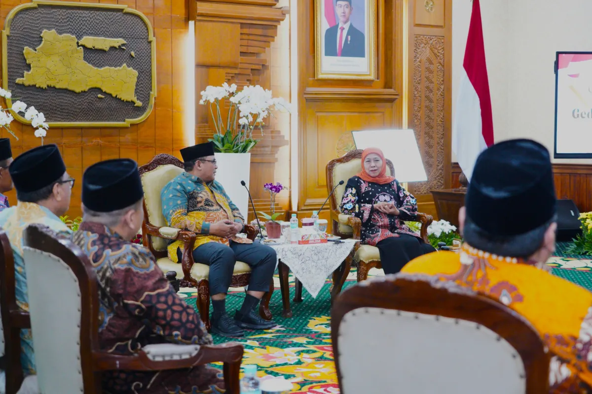 LDII Jatim Temui Gubernur Khofifah Bahas Rakerwil dan Peresmian Gedung Baru
