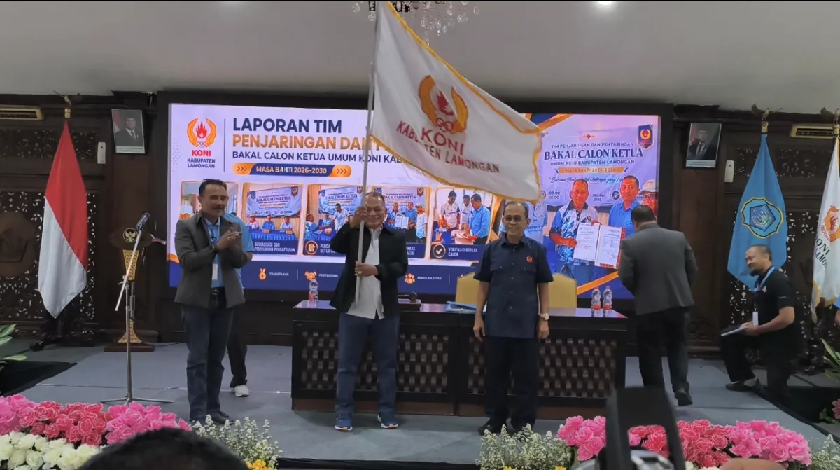 Musorkab KONI Lamongan 2026, Nakhoda Baru Diharapkan Dongkrak Pembinaan dan Medali Atlet