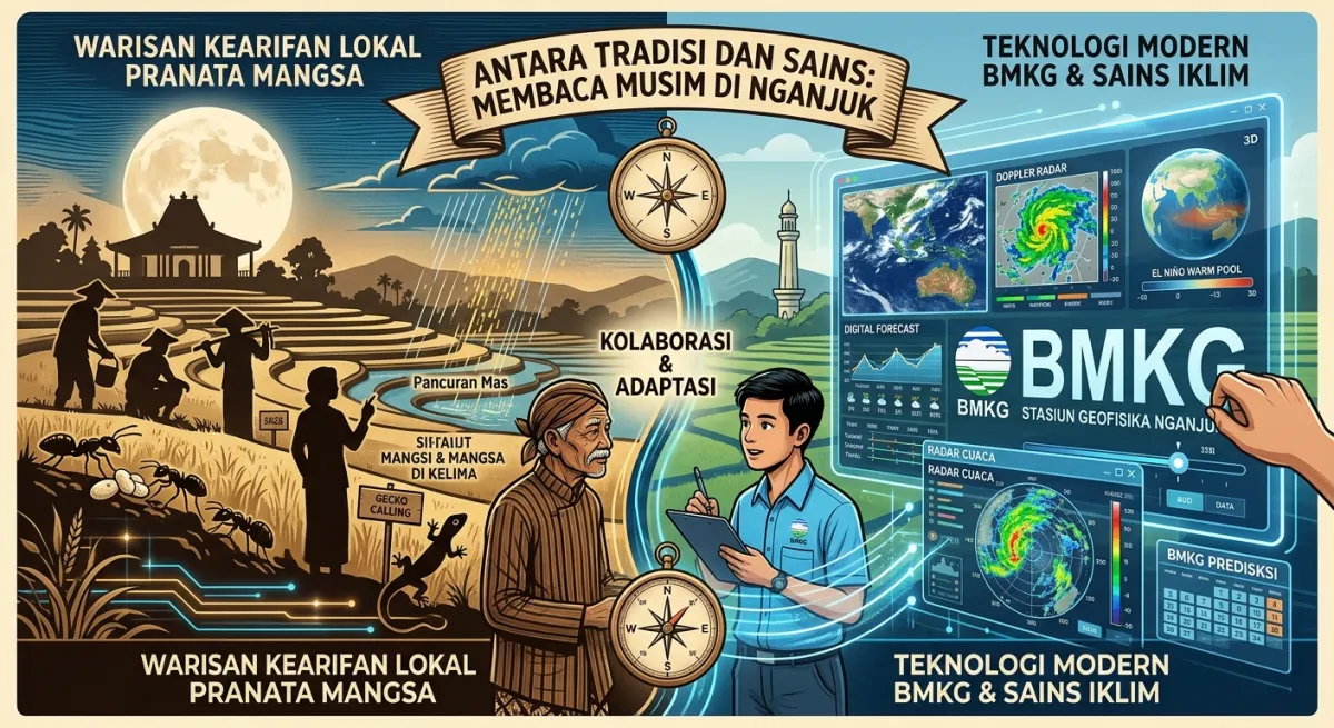 Antara Ilmu Titen dan Radar BMKG, Masih Akuratkah Pranata Mangsa di Era Cuaca Ekstrem.?