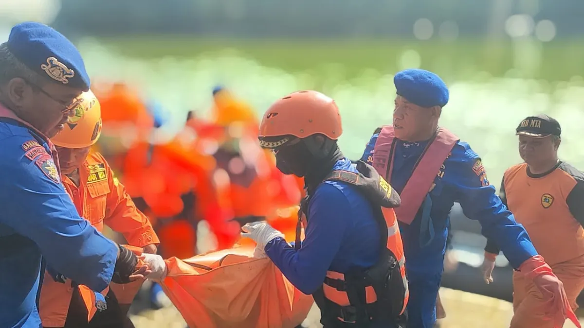 Niat Ambil Pancing Tersangkut, Pemuda di Gresik Hilang Terseret Arus Sungai Kalimireng