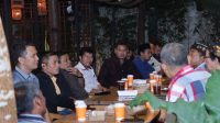 Kapolres Nganjuk Ngopi Bareng Antar Perguruan Pencak Silat