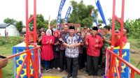 Bersumber Dana PAD, Kang Marhaen Acungi Jempol Saat Peresmian Jembatan Sumengko
