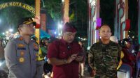 Patroli Malam Takbir, Dandim 0810 Nganjuk Pastikan Kondusifitas dan Kamtibmas Berjalan Dengan Aman