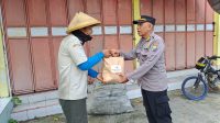 Peduli Sesama, Polres Nganjuk Bagikan 50 Bansos Bulan Ramadhan