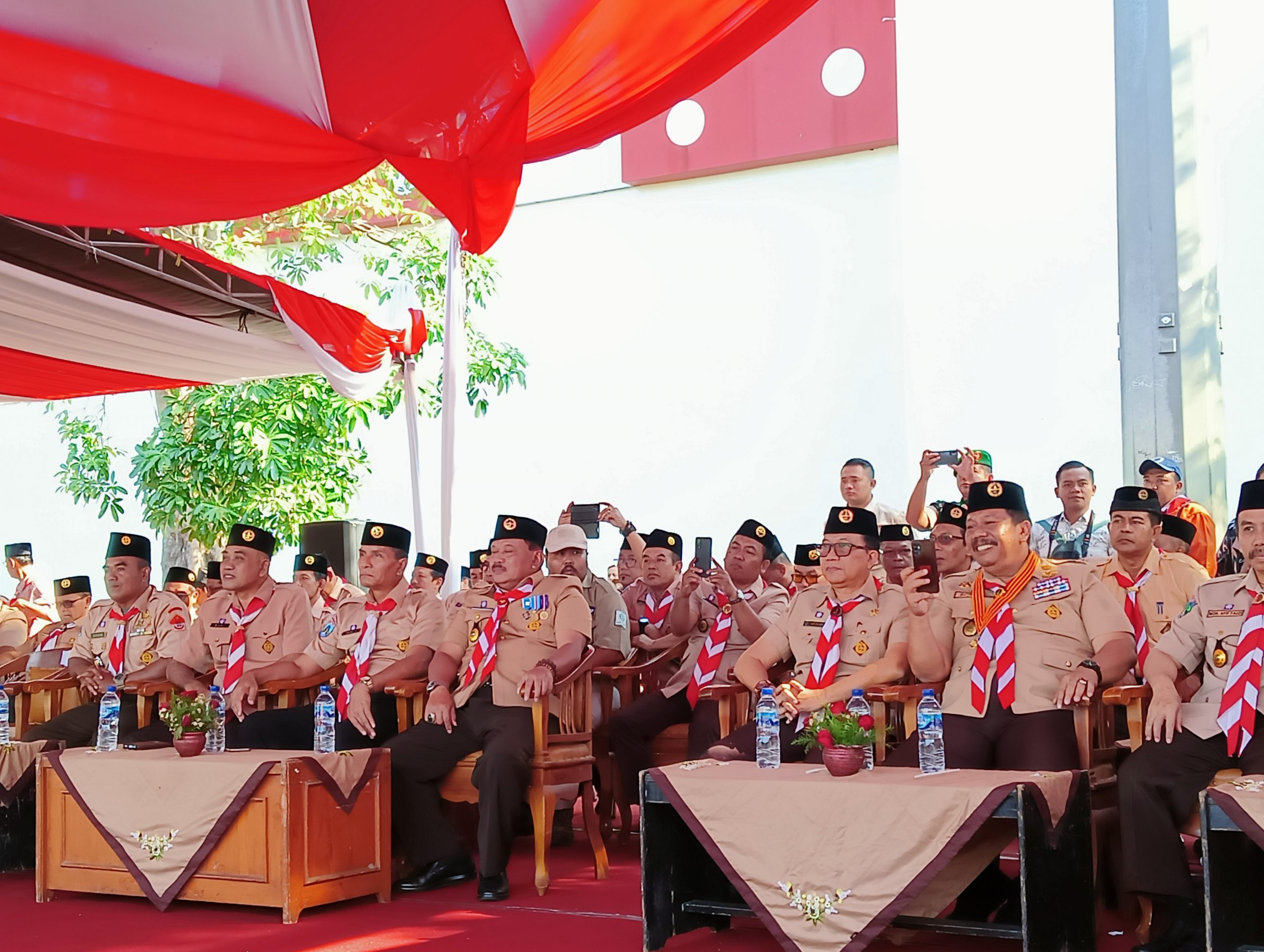 Pelaksanaan Apel HUT Pramuka ke-62