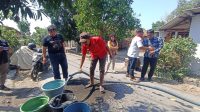 Dusun Bendil Kekeringan, Taruna Merah Putih dan Caleg PDIP Bantu 25 Ribu Liter Air Bersih