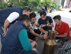 Cegah Kecurangan Penjualan BBM, Polres Lamongan Sidak SPBU Jelang Mudik Lebaran