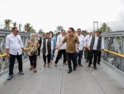 Adhy Karyono resmikan tanggul dan jembatan terdampak lahar Semeru