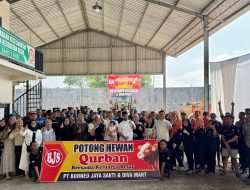 Pengusaha Muda dan Politisi Nganjuk Berqurban 4 Ekor Sapi